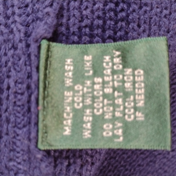 Ralph Lauren knit cotton double-breasted jacket L - Picture 5 of 5